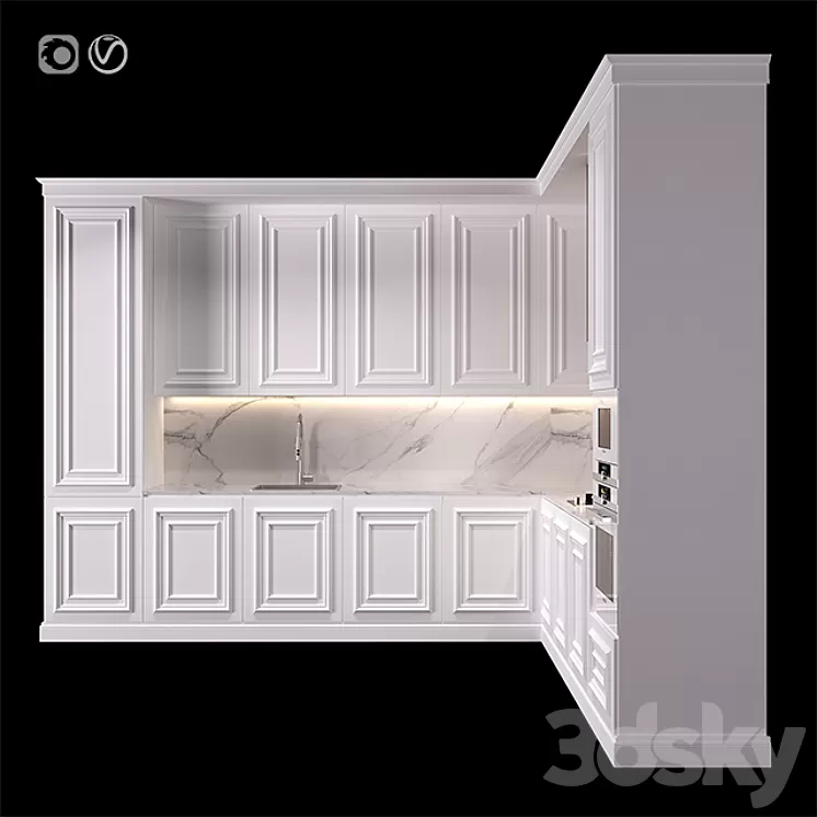 Kitchen 3D Model Kitchen 3D Model