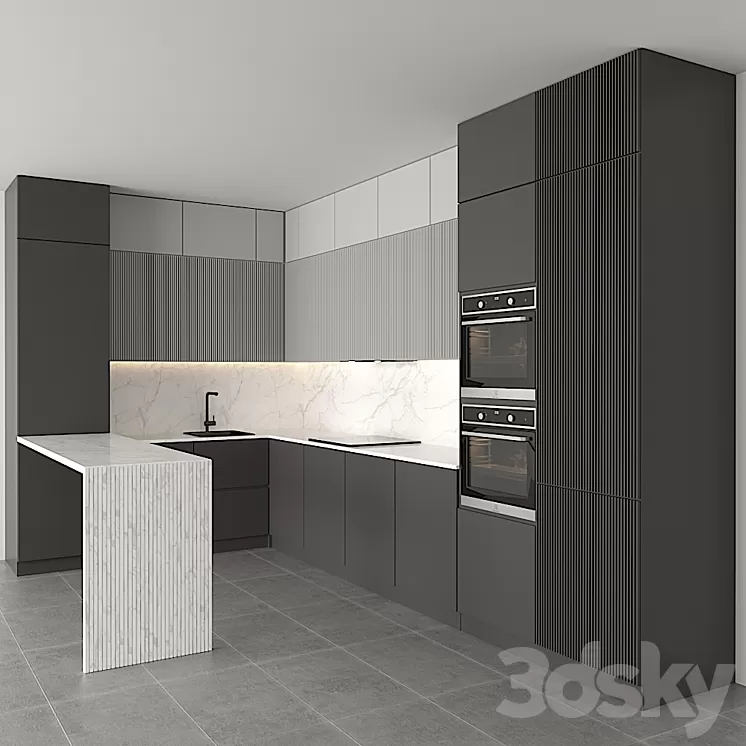 kitchen 3D Model kitchen 3D Model