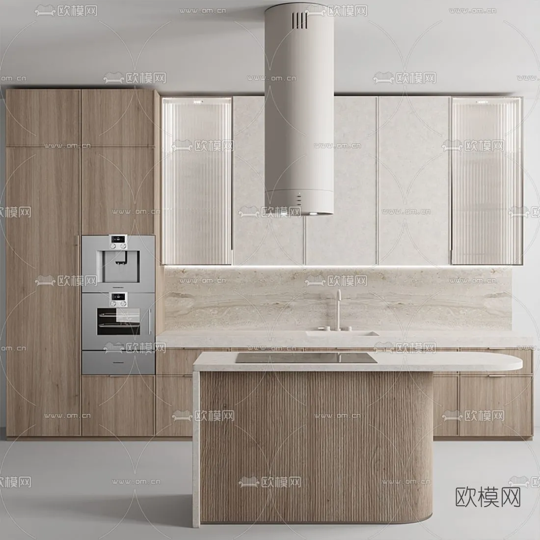 KITCHEN 3D MODELS – 3D Model For Interior Design – 11594 KITCHEN 3D MODELS – 3D Model For Interior Design – 11594