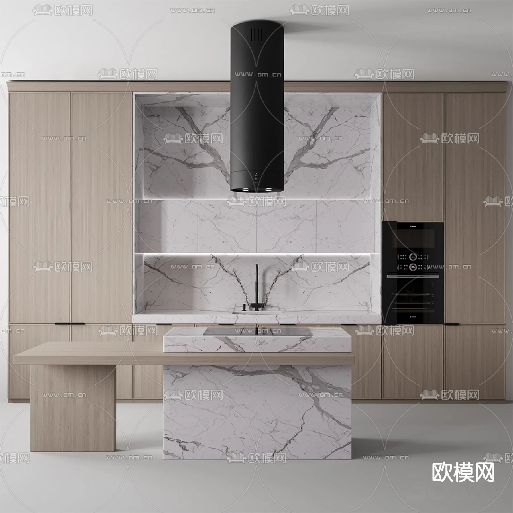 KITCHEN 3D MODELS – 3D Model For Interior Design – 11616 KITCHEN 3D MODELS – 3D Model For Interior Design – 11616