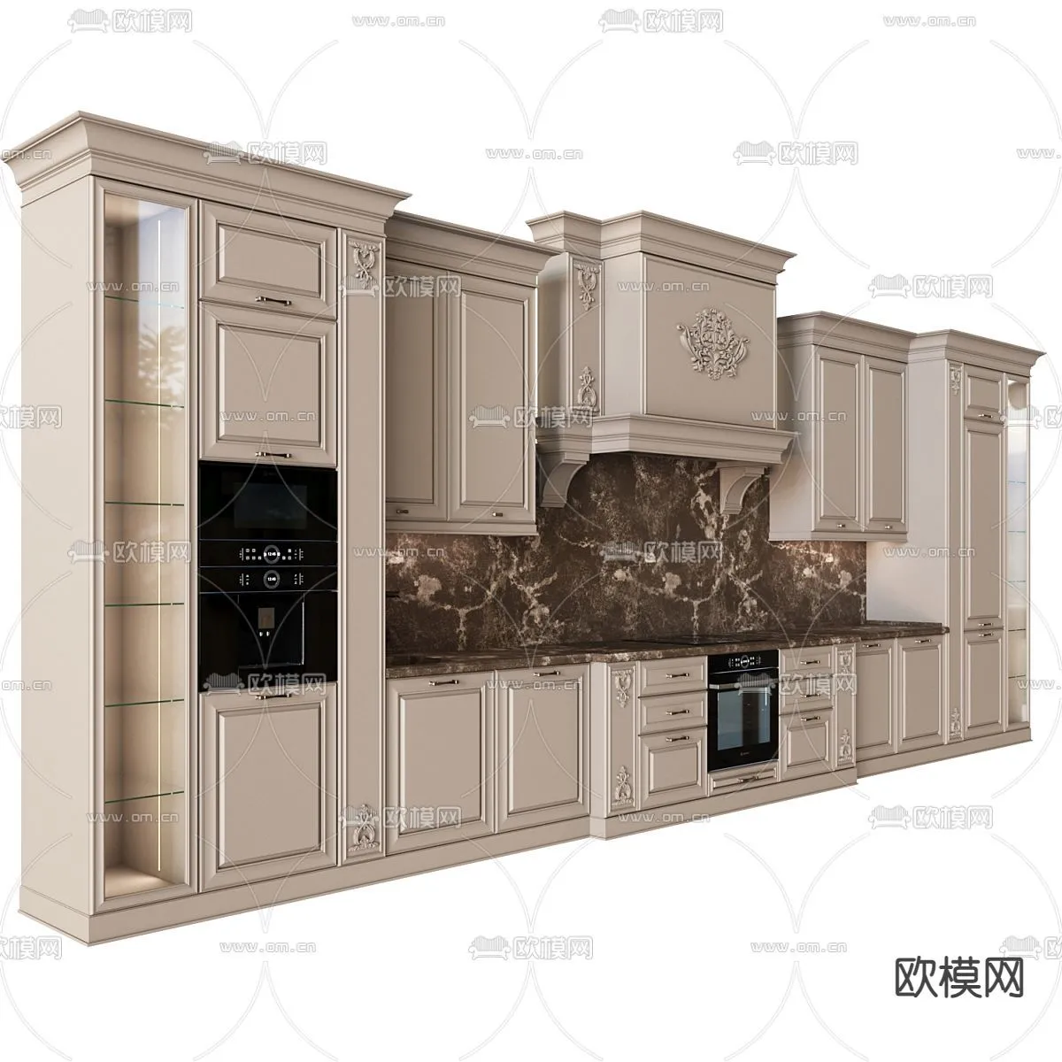 KITCHEN 3D MODELS – 3D Model For Interior Design – 11631 KITCHEN 3D MODELS – 3D Model For Interior Design – 11631