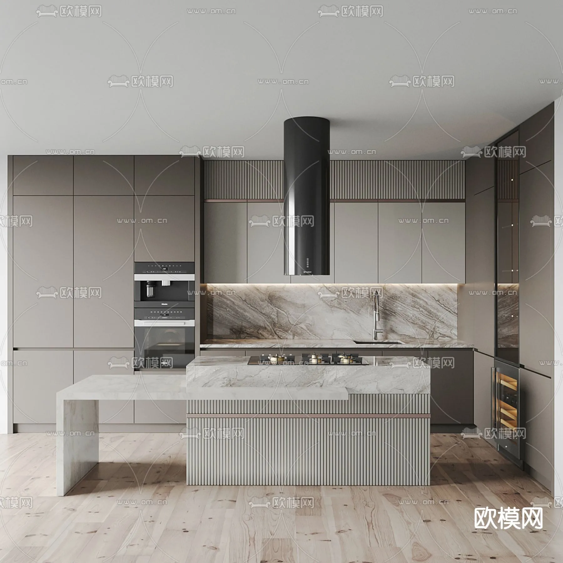 KITCHEN 3D MODELS – 3D Model For Interior Design – 11635 KITCHEN 3D MODELS – 3D Model For Interior Design – 11635