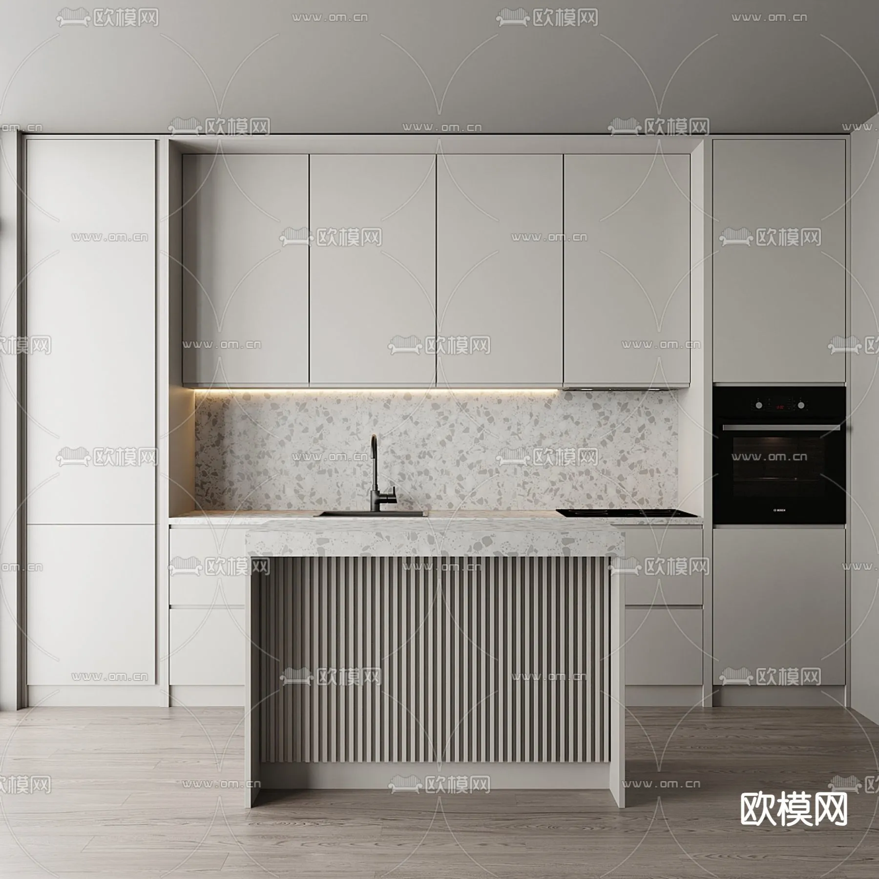 KITCHEN 3D MODELS – 3D Model For Interior Design – 11636 KITCHEN 3D MODELS – 3D Model For Interior Design – 11636