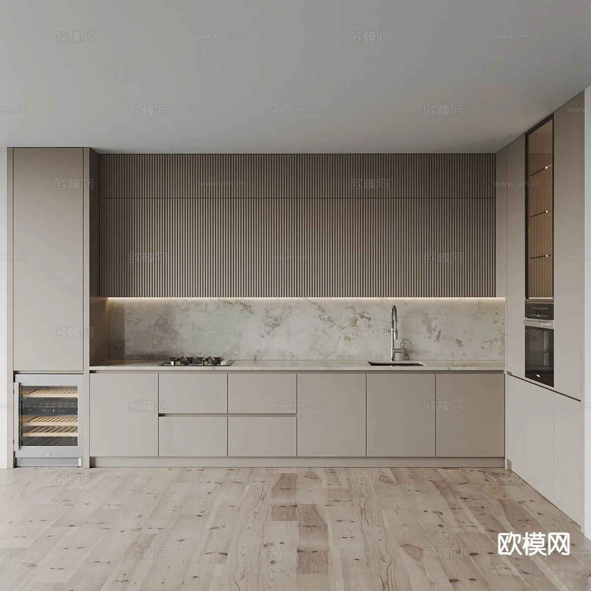 KITCHEN 3D MODELS – 3D Model For Interior Design – 11657