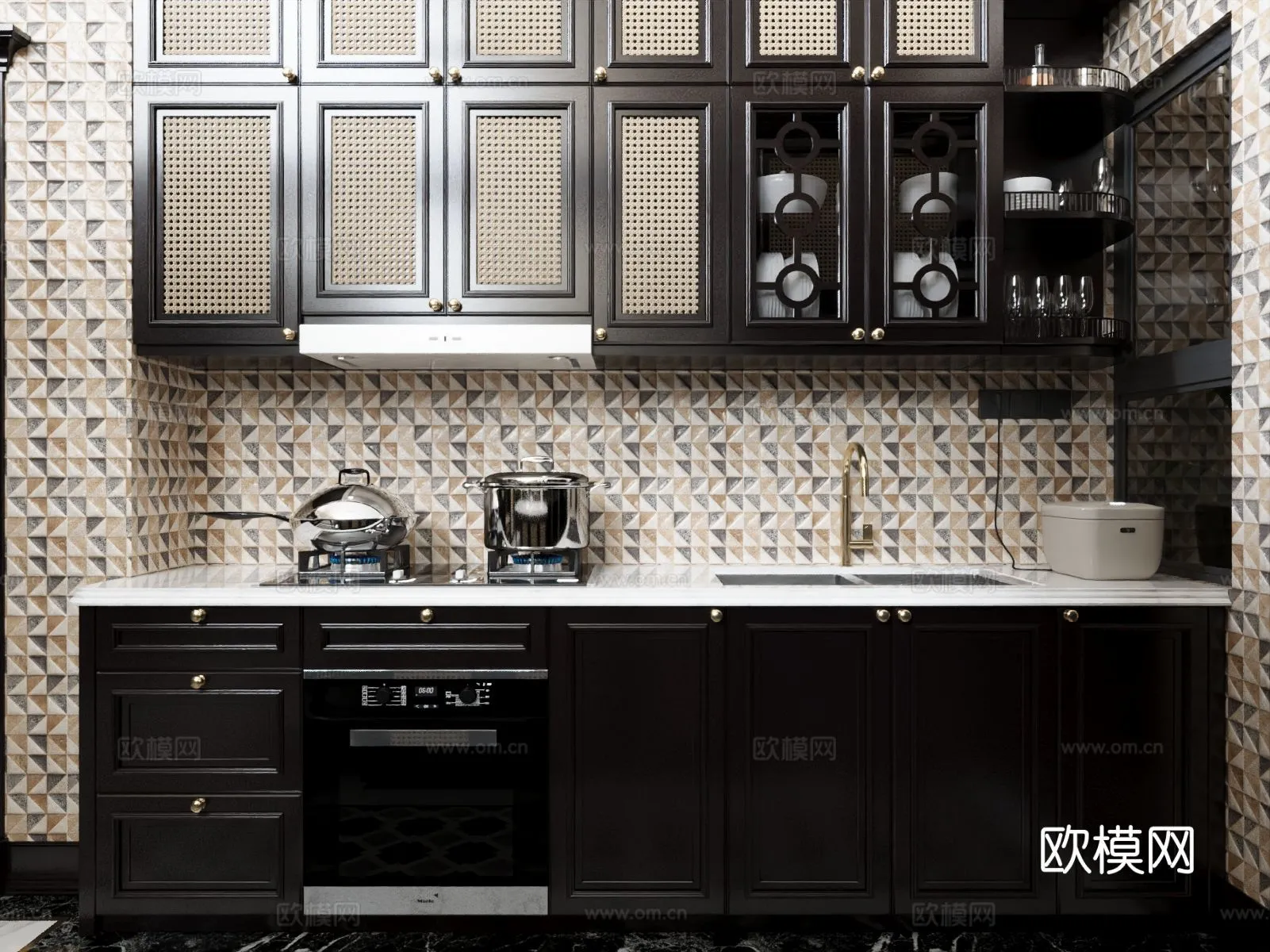 KITCHEN 3D MODELS – 3D Model For Interior Design – 11665 KITCHEN 3D MODELS – 3D Model For Interior Design – 11665