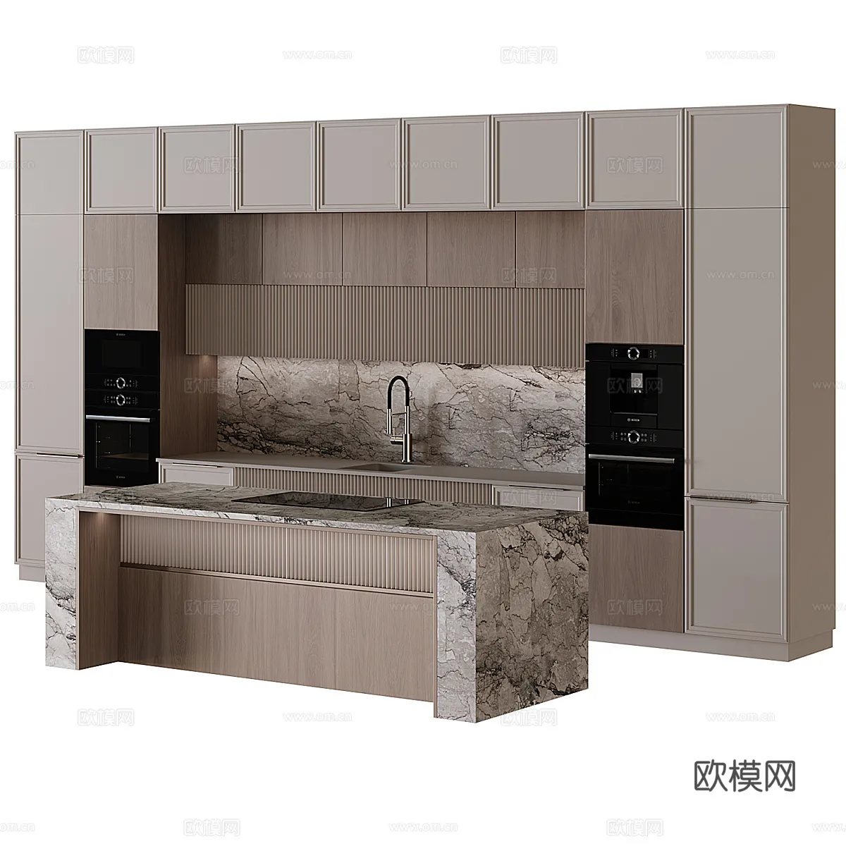 KITCHEN 3D MODELS – 3D Model For Interior Design – 11671 KITCHEN 3D MODELS – 3D Model For Interior Design – 11671