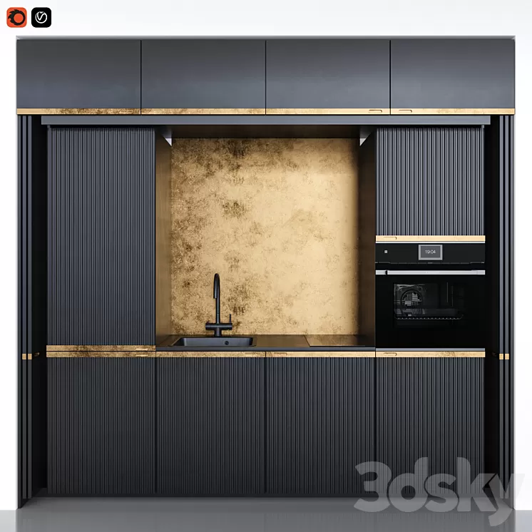 kitchen 5 3D Model kitchen 5 3D Model