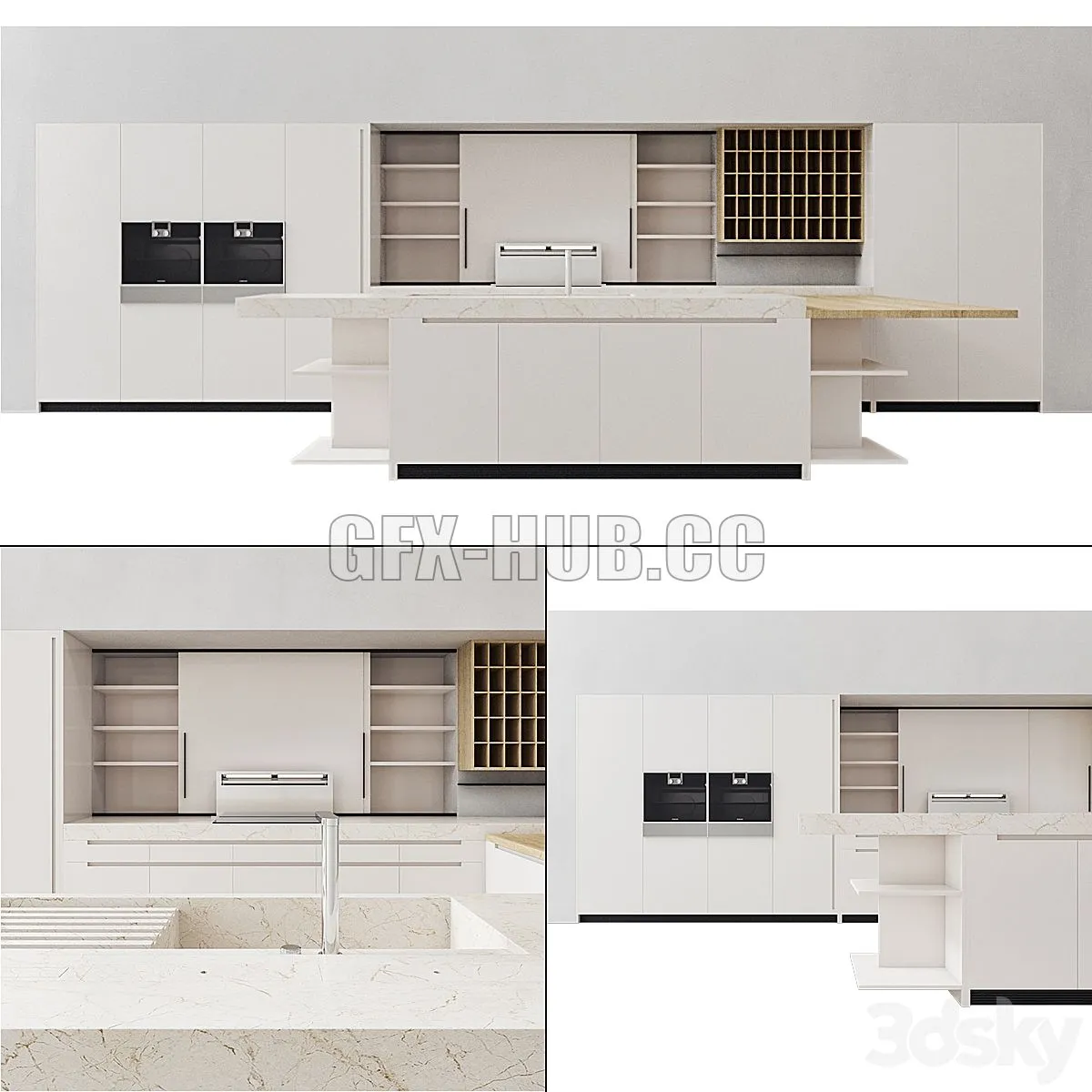 Kitchen 54 3D Model