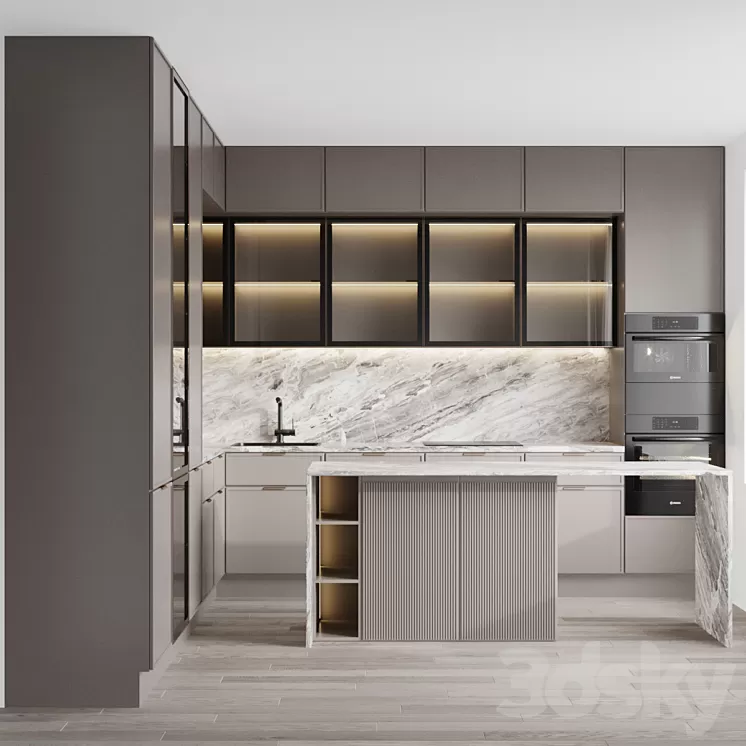 Kitchen 8 3D Model Kitchen 8 3D Model