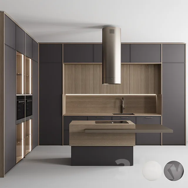 Kitchen ?86 “Dark Amethyst and Milk” 3DModel