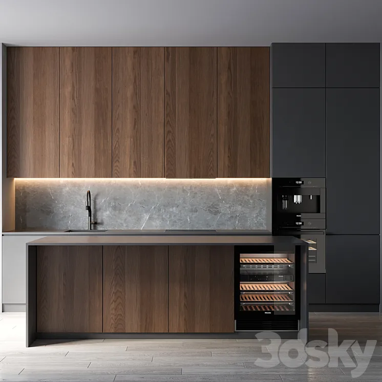 kitchen 90 3D Model Free Download kitchen 90 3D Model Free Download