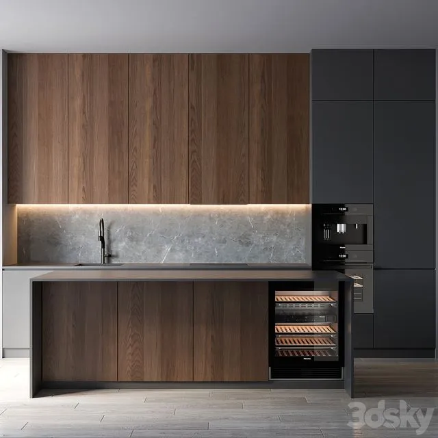kitchen 90 3D Model