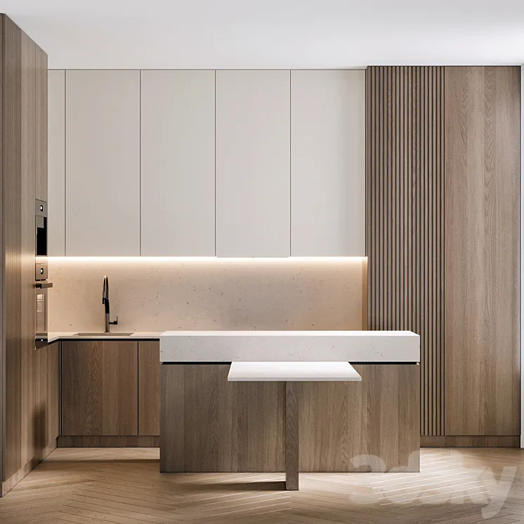 kitchen 92 3D Model Free Download