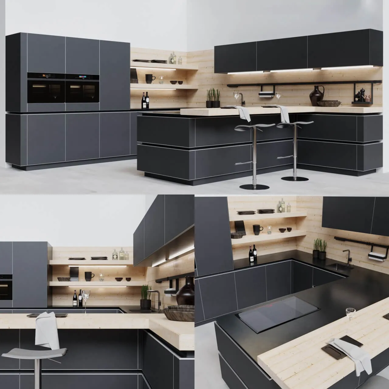 kitchen – Accento Vitrin Kitchen 3D Model