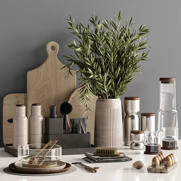 kitchen accessories 008 3D Model kitchen accessories 008 3D Model