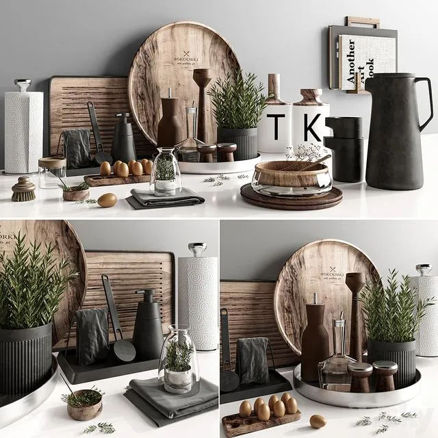 Kitchen accessories 009 3D Model