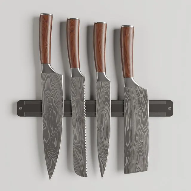 Kitchen accessories 01 3D Model