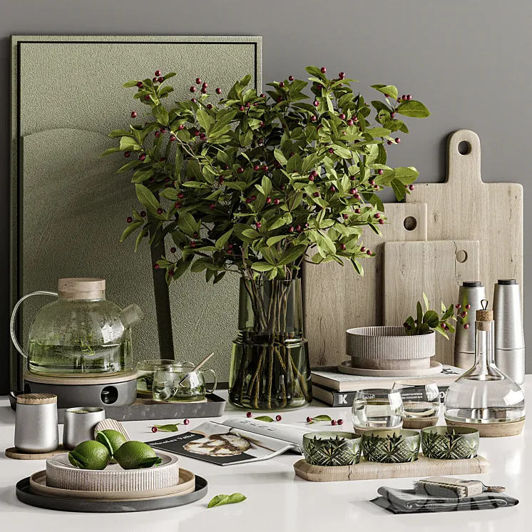 kitchen accessories 010 3D Model Free Download kitchen accessories 010 3D Model Free Download