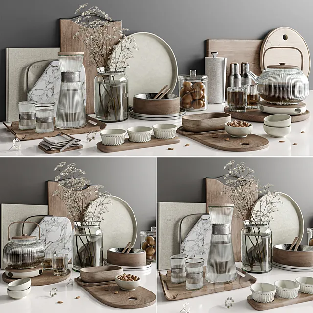 kitchen accessories 031 3D Model