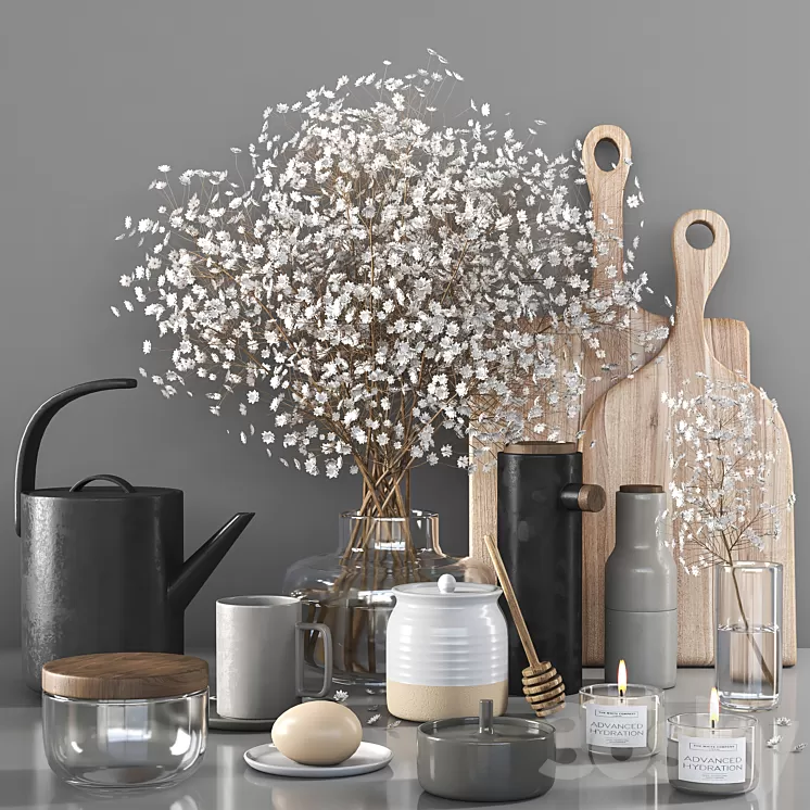 kitchen accessories 07 3D Model kitchen accessories 07 3D Model