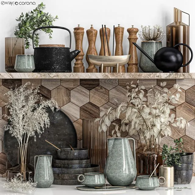 Kitchen accessories 07 3D Model