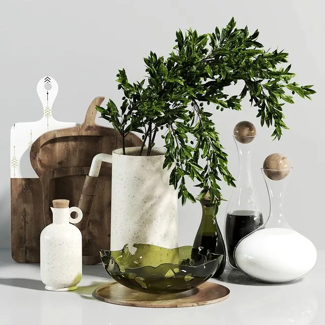 Kitchen accessories 1 3D Model