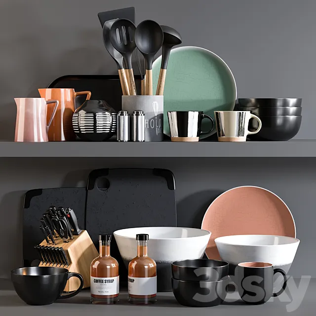 Kitchen Accessories 12 3DModel