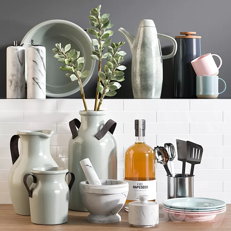 Kitchen Accessories 14 3D Model