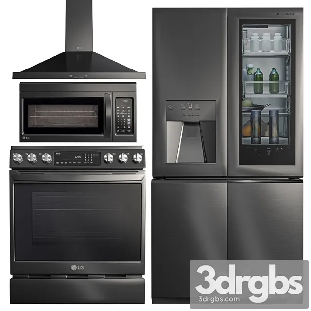 Kitchen accessories 2 3D Model Download