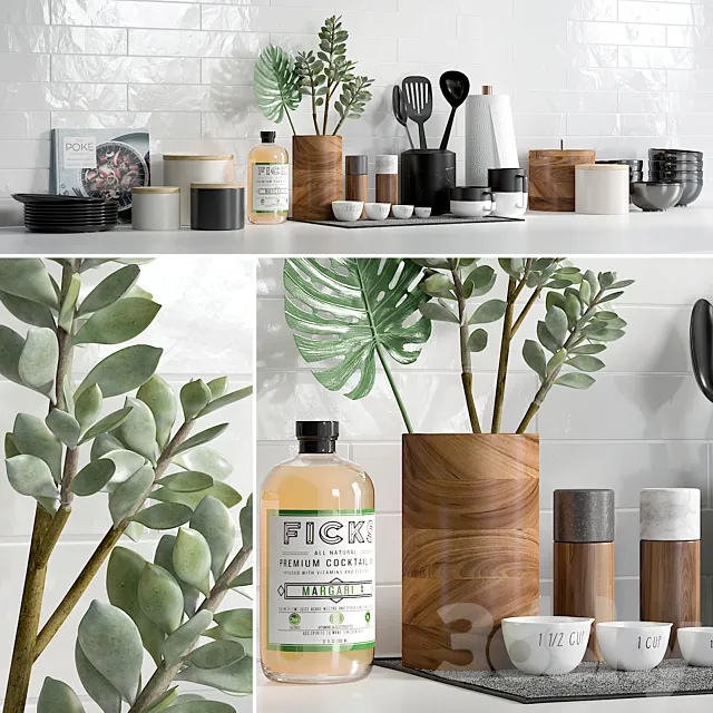 Kitchen accessories 2 3DModel