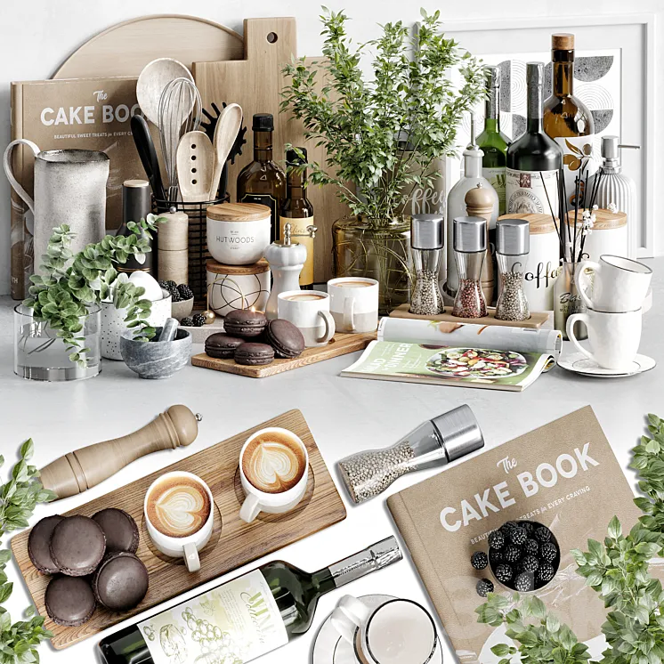 Kitchen Accessories 32 3D Model Free Download Kitchen Accessories 32 3D Model Free Download