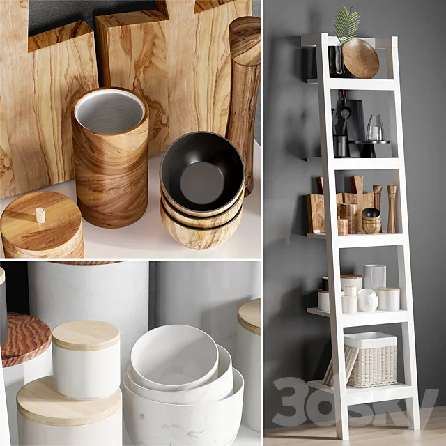 Kitchen Accessories 5 3DModel