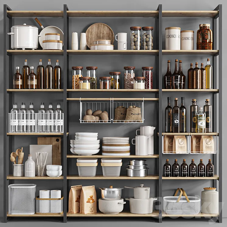 kitchen accessories-50 3D Model Free Download kitchen accessories-50 3D Model Free Download