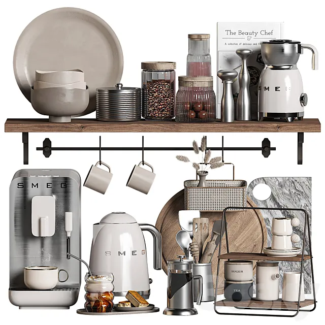 kitchen accessories 72 3D Model