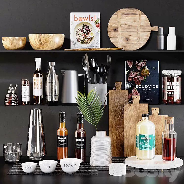 Kitchen Accessories 9 3D Model