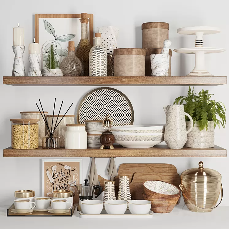 Kitchen accessories003 3D Model Free Download Kitchen accessories003 3D Model Free Download