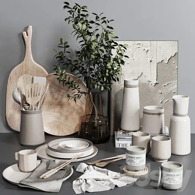 Kitchen Accessories019 3D Model