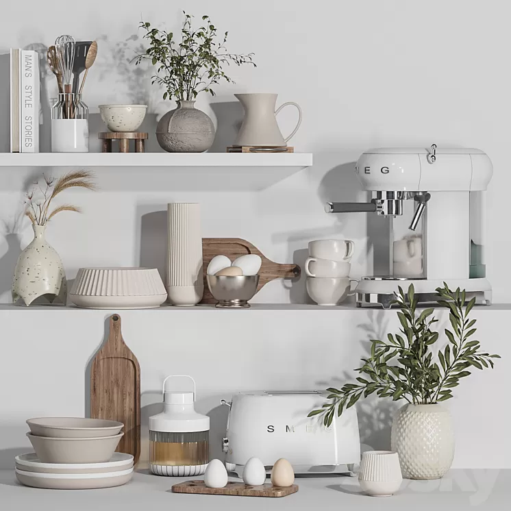 kitchen accessories020 3D Model kitchen accessories020 3D Model