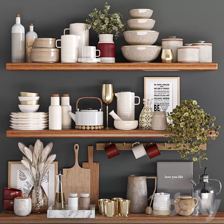 kitchen accessories029 3D Model kitchen accessories029 3D Model