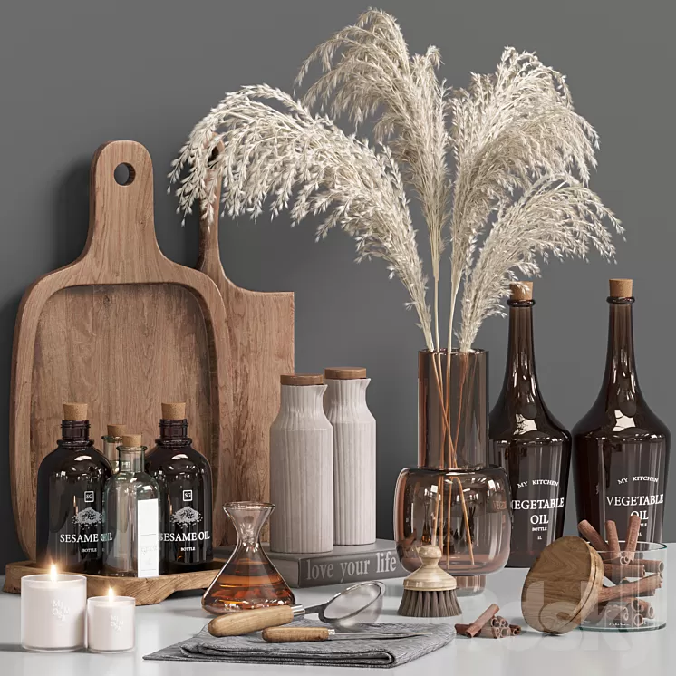 kitchen accessories033 3D Model kitchen accessories033 3D Model