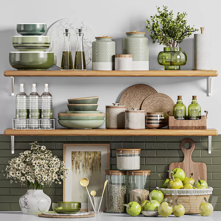 kitchen accessories036 3D Model kitchen accessories036 3D Model