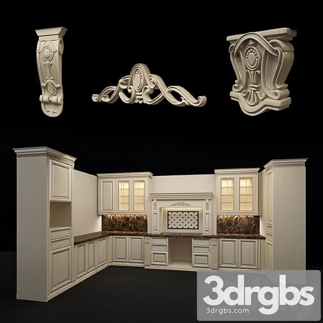 Kitchen alier 3D Model Download