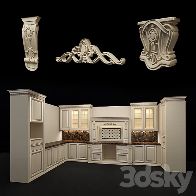 Kitchen Alier 3D Model