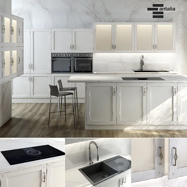 KITCHEN ANTALIA TALAVERA 3D Model
