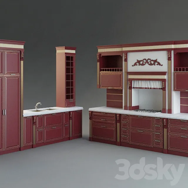 Kitchen Antares “Opera” 3DModel