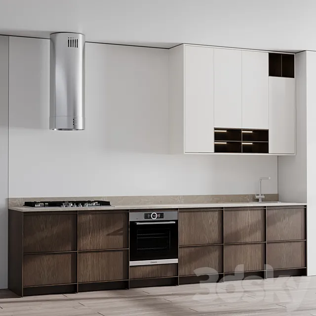 Kitchen Appliance Bosch Kitchen No 52 3D Model Kitchen Appliance Bosch Kitchen No 52 3D Model