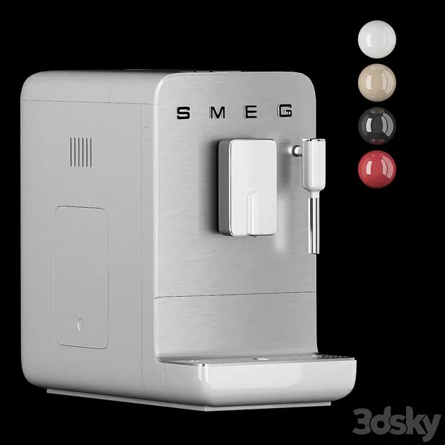 Kitchen Appliance1 Smeg Coffee Machine 3D Model Kitchen Appliance1 Smeg Coffee Machine 3D Model