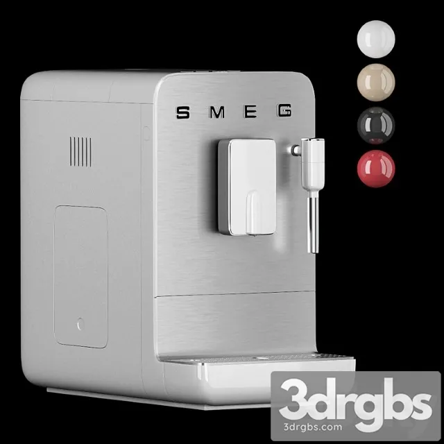 Kitchen Appliance1 Smeg Coffee Machine 3D Model Download