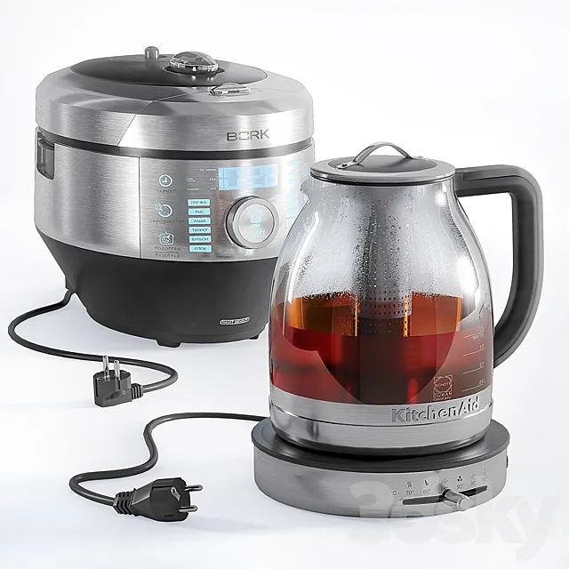 Kitchen appliances 3DModel