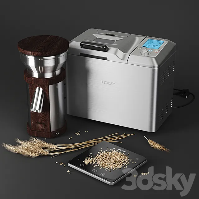 Kitchen appliances BORK 3D Model